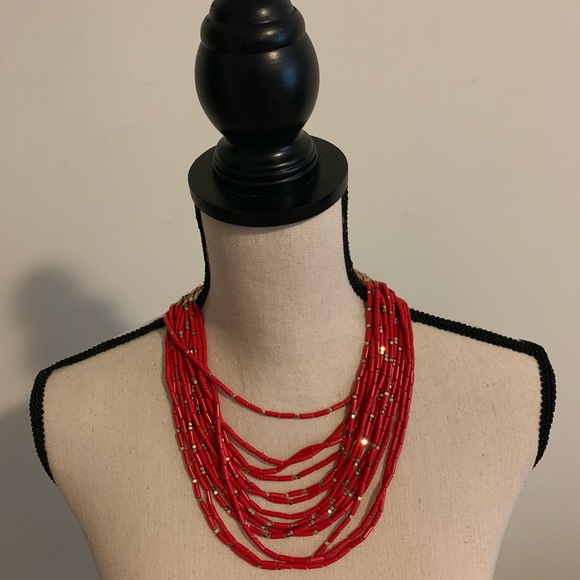 Stella & Dot Campari Necklace - Picture 1 of 6
